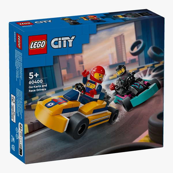 LEGO City Karts en Racers set 60400 1