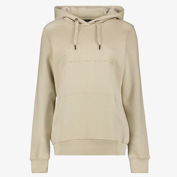 Kjelvik dames hoodie beige 1