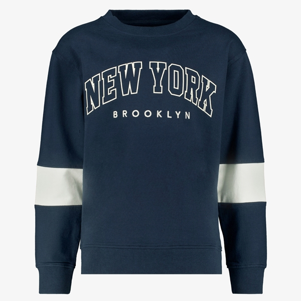 Unsigned jongens trui New York blauw 1