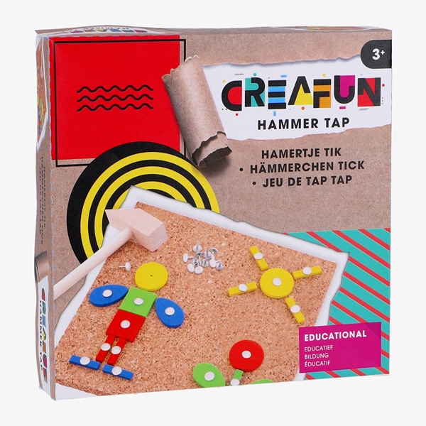 Creafun hamertje tik 74-delig 1