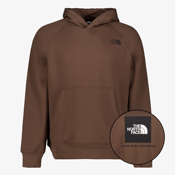 The North Face Redbox heren hoodie bruin 1