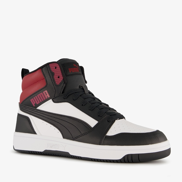 Puma Rebound V6 heren sneakers rood wit 1