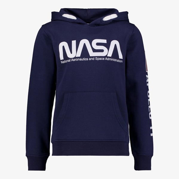 Unsigned jongens hoodie blauw NASA 1