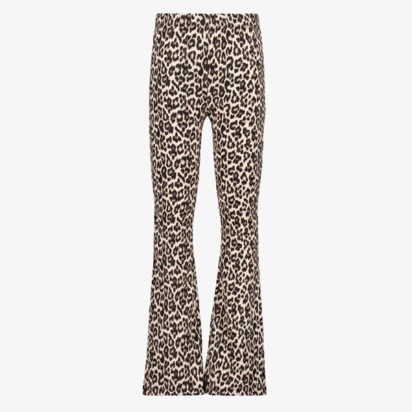 TwoDay meisjes flared broek met luipaardprint 1