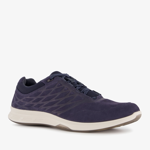 ECCO Exceed leren heren veterschoenen blauw 1