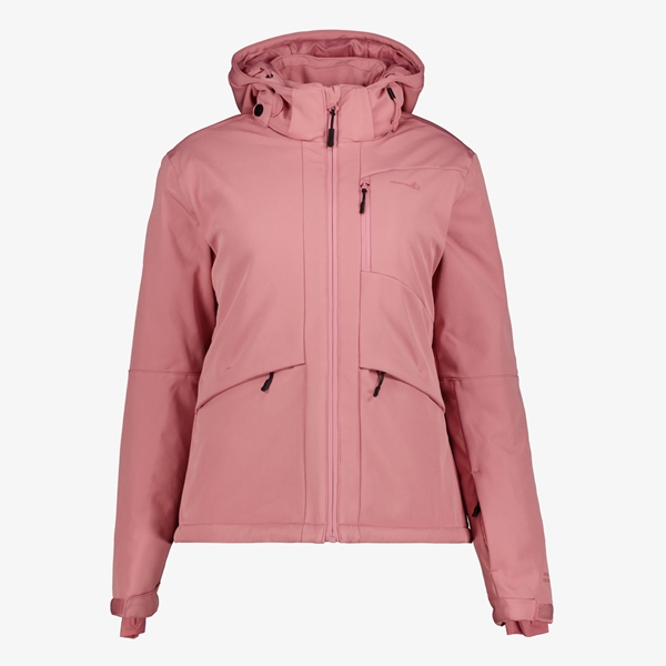 Mountain Peak dames softshell ski-jas roze 1