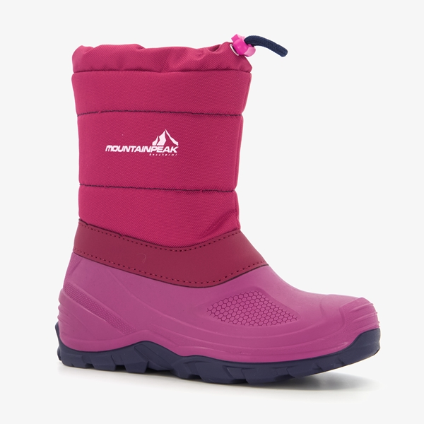 Mountain Peak gevoerde kinder snowboots roze 1