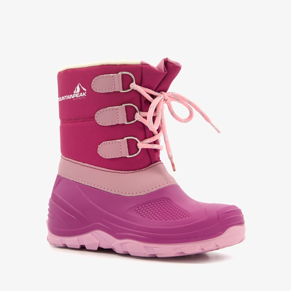 Mountain Peak gevoerde kinder snowboots roze 1