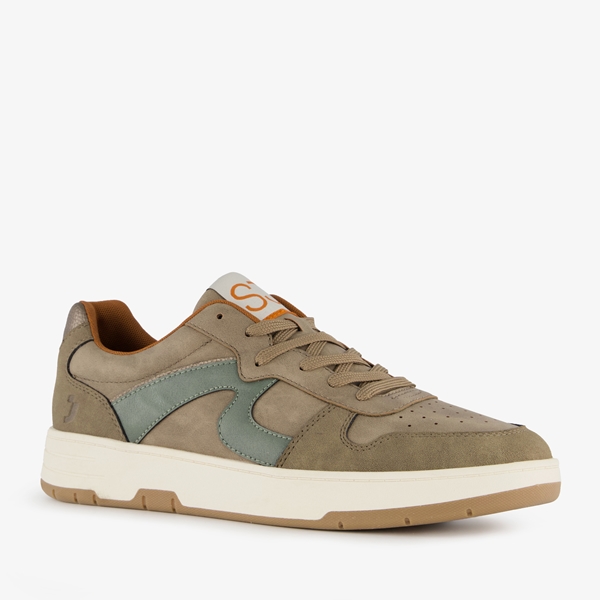 Heren sneakers beige 1