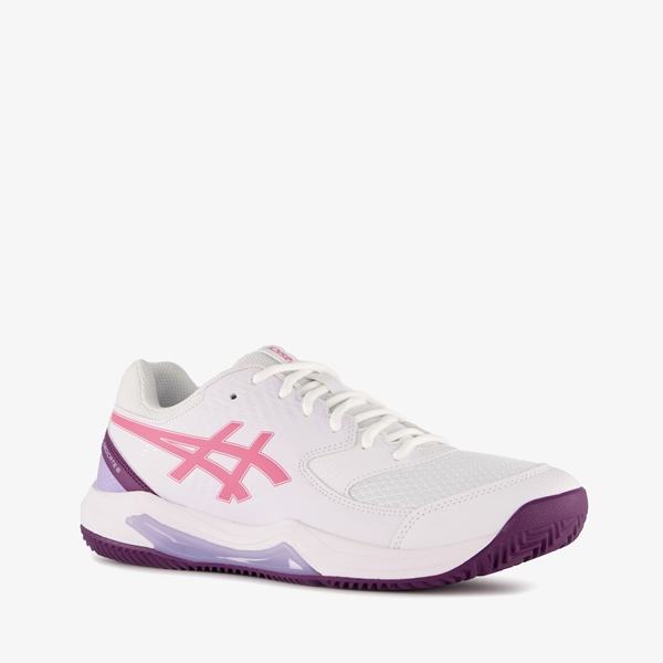 Asics Gel Dedicate 8 dames padelschoenen wit 1