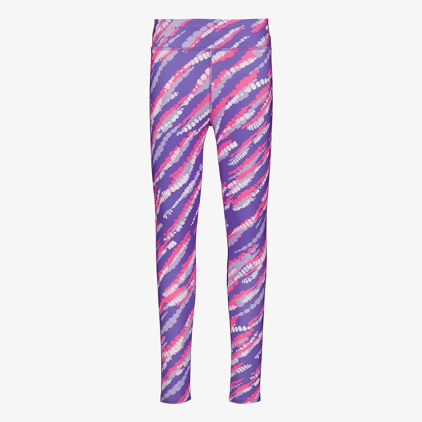 Osaga meisjes sportlegging paars met print 1