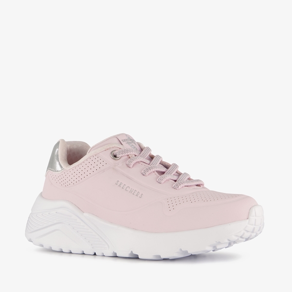 Skechers Uno Lite meisjes sneakers roze 1