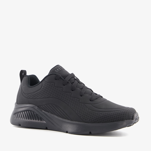 Skechers Uno Lite heren sneakers zwart 1