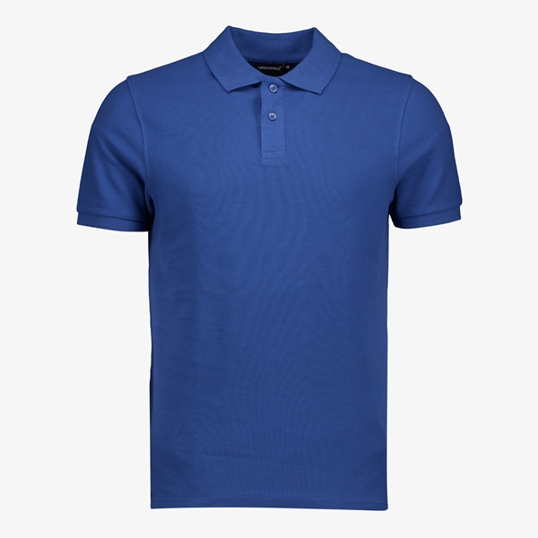 Unsigned heren polo blauw 1