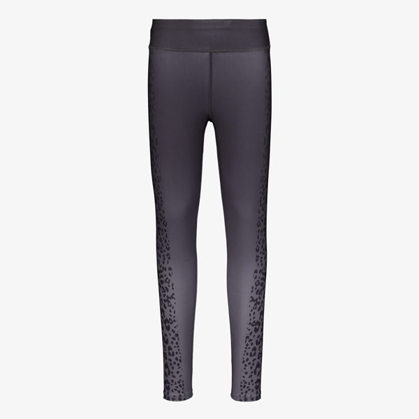 Osaga meisjes sportlegging met luipaardprint grijs 1