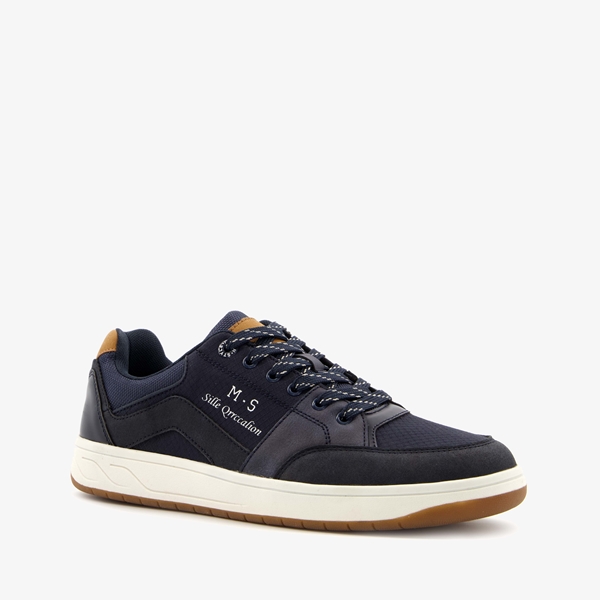 Blue Box heren sneakers donkerblauw 1