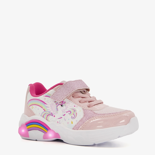 Blue Box meisjes sneakers unicorn met lichtjes 1