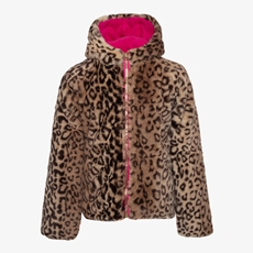 TwoDay meisjes jas met luipaardprint online | Scapino