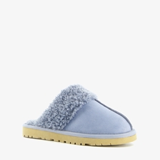 Vervelen concept Miles Supercracks gevoerde dames pantoffels blauw online bestellen | Scapino