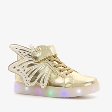 concept briefpapier het spoor Blue Box hoge gouden meisjes sneakers met lichtjes online bestellen |  Scapino