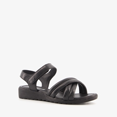 Sandalen dames 2025 zwart leer