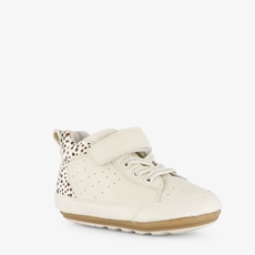 Groot leren babyschoenen beige online bestellen Scapino