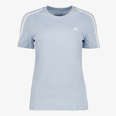 Adidas W3S dames sport T shirt paars lichtblauw online bestellen Scapino