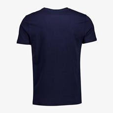 Unsigned heren T shirt met tekstopdruk donkerblauw online bestellen Scapino