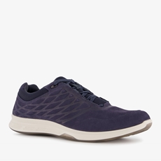 ECCO Exceed leren heren veterschoenen blauw Scapino
