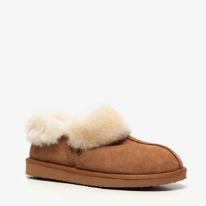 Hush fashion puppies heren lamsvacht pantoffels