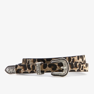 Scapino Meisjes western riem met luipaardprint