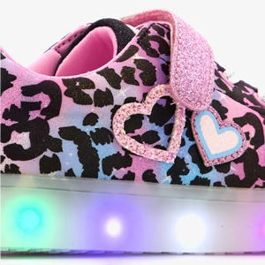 Blue Box meisjes sneakers met lichtjes