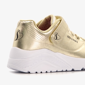 Skechers meisjes sneakers chroom goud