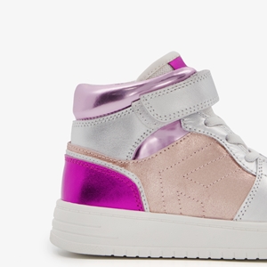 TwoDay meisjes sneakers met metallic details