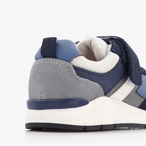 TwoDay leren jongens sneakers met blauwe details main product image