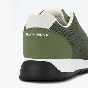 Hush Puppies heren sneakers kaki met witte zool main product image
