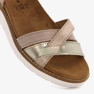 Hush Puppies leren dames sandalen