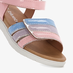Blue Box meisjes sandalen roze met blauwe details