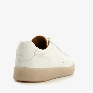 Hush Puppies leren heren sneakers wit