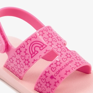 Copacabana vegan meisjes sandalen roze