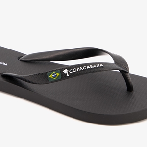 Copacabana vegan heren teenslippers zwart main product image