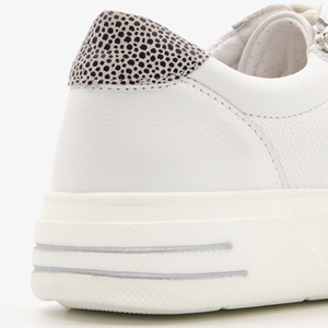 Hush Puppies leren dames sneakers wit