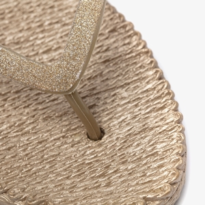 Supercracks dames teenslippers goud main product image