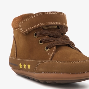 Groot babyschoenen bruin met sterretjes main product image