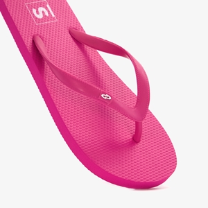 Dames teenslippers roze main product image