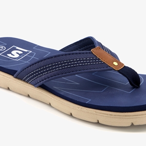 Heren teenslippers blauw main product image