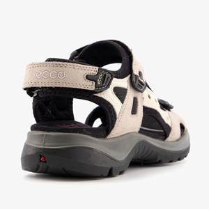 ECCO Off Road leren dames sandalen beige