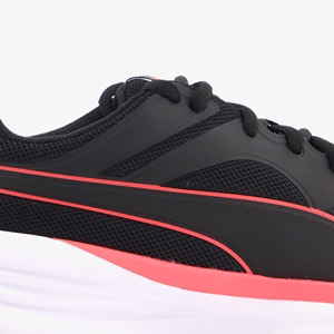 Puma Transport dames hardloopschoenen zwart/roze main product image