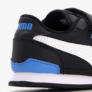 Puma ST Runner V3 kinder sneakers zwart/blauw