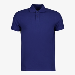 Unsigned heren polo donkerblauw